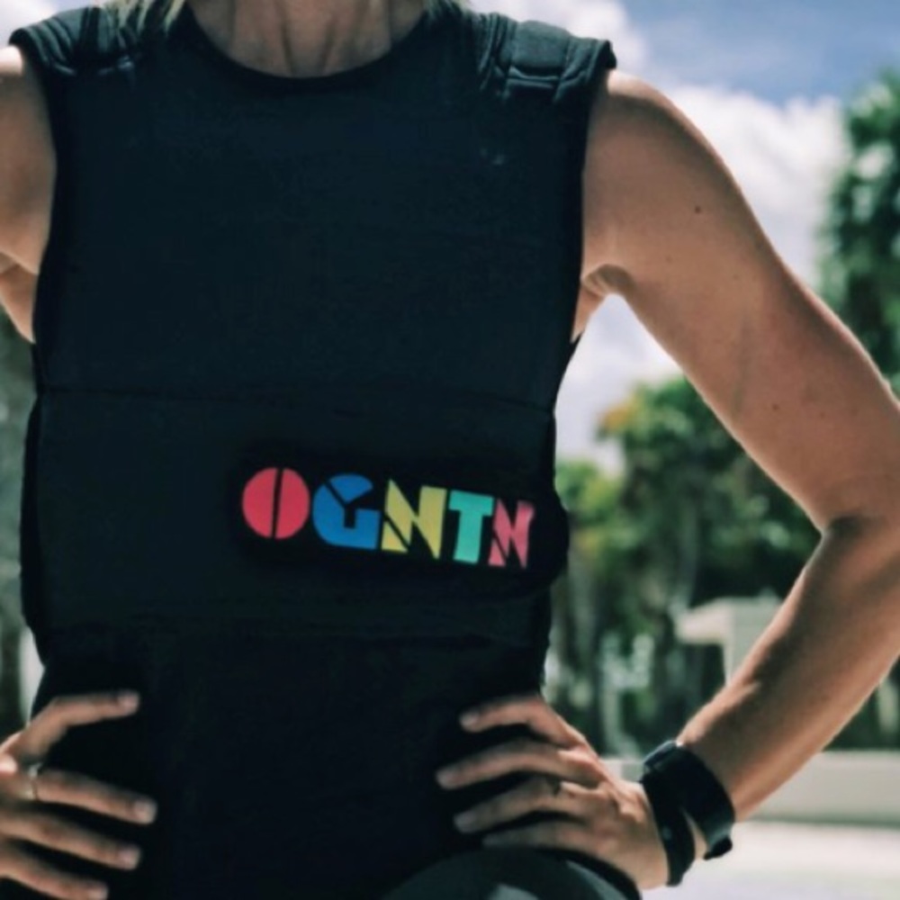 OGNTN Crossfit Black Weight Fitness Vest